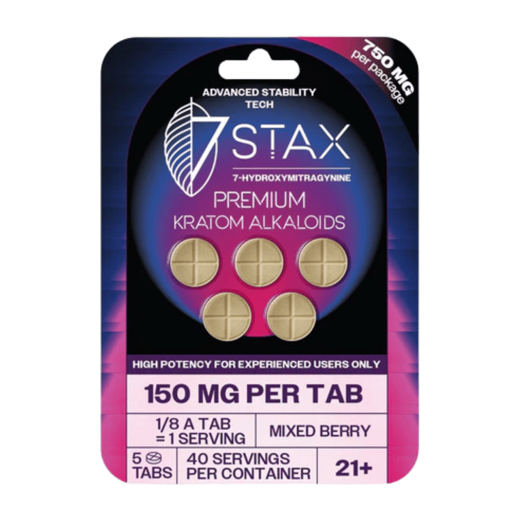 7STAX 7OH 150MG 5PK MIX BERRY 10