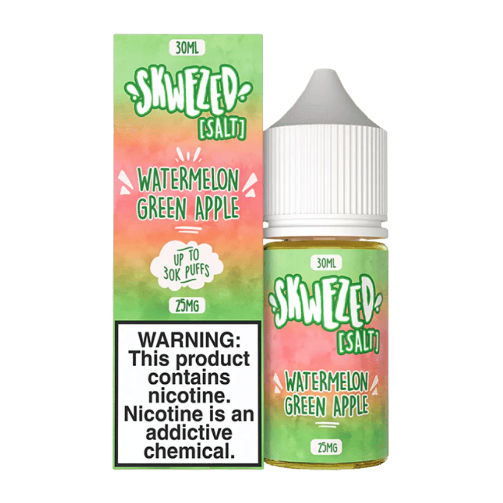 SKWEZED 30ML WM GREEN APPLE 25MG