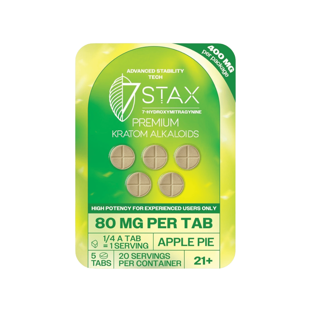 7STAX 7OH 80MG 5PK APPLE PIE 10C