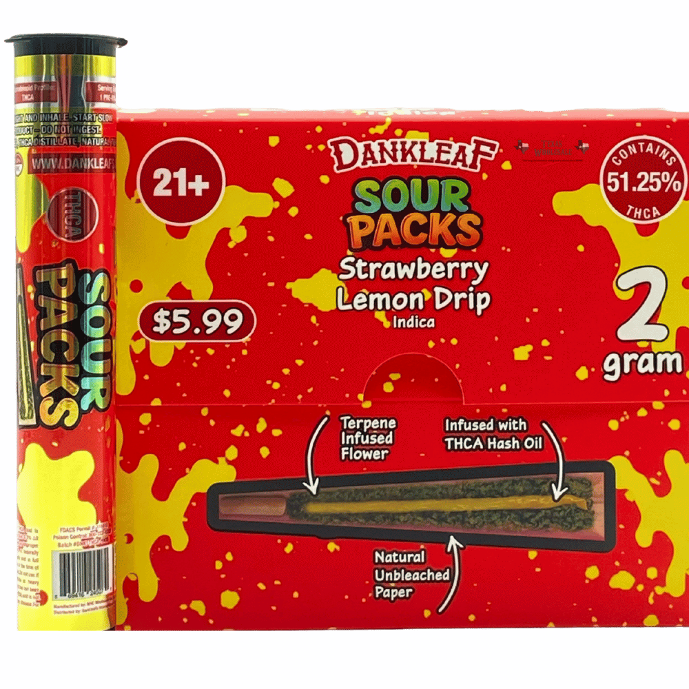 DANKLEAF HASH 2G STRAW LEM 20CT