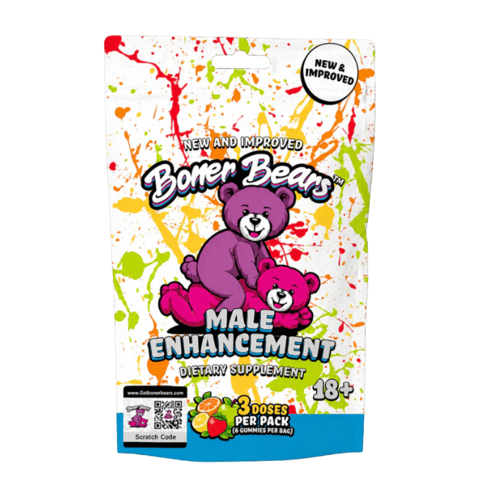 BONER BEAR GUMMY 6PK MALE 20CT