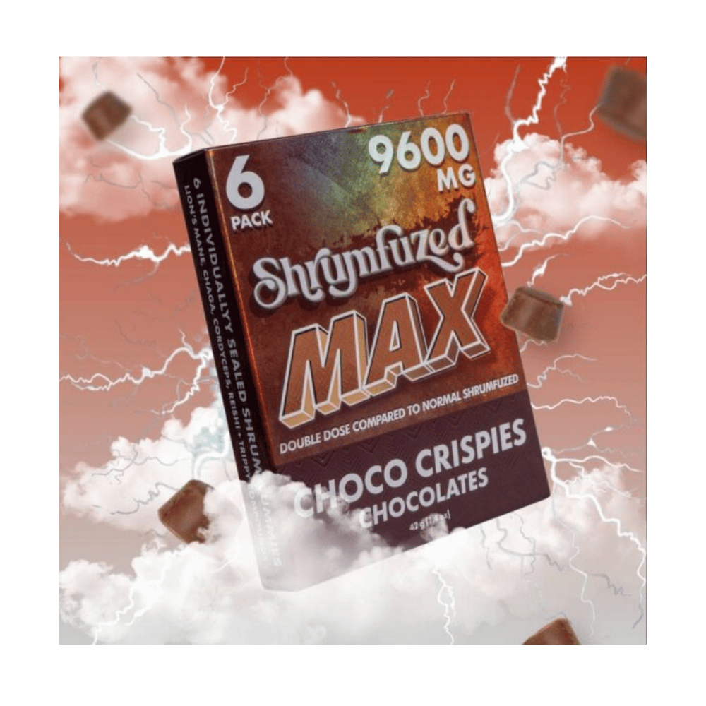 SHRUMFUZED MAX 6PK CHOCO 5CT