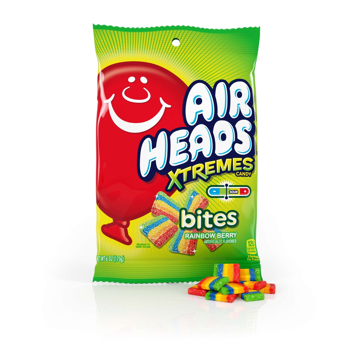 AIR HEAD PEG XTREME BITES 6OZ12C