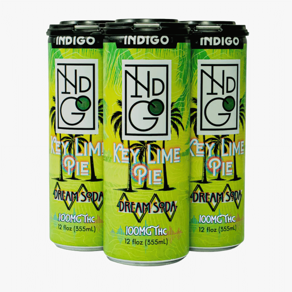INDIGO DRINK 100MG KEY LIME 4CT