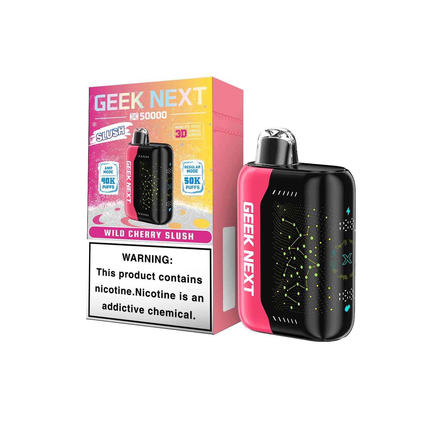 GEEK NEXT WILD CHERRY SLUSH 5CT