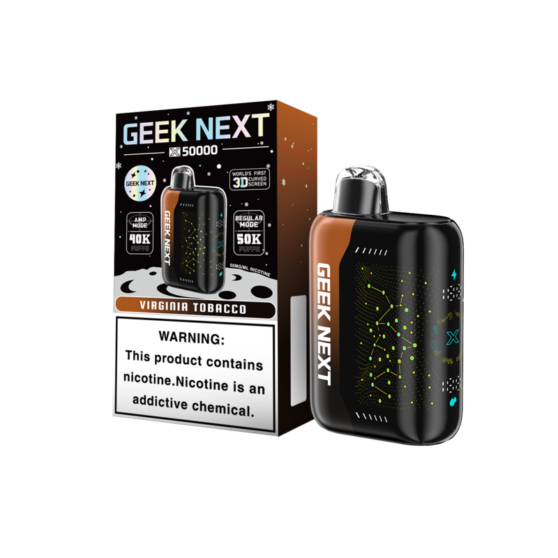GEEK NEXT VIRGINIA TOBACCO 5CT