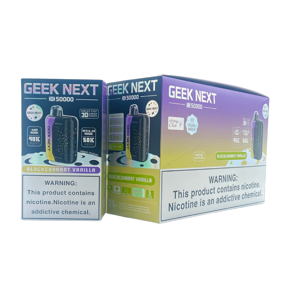 GEEK NEXT BLACKCURRANT VANIL 5CT