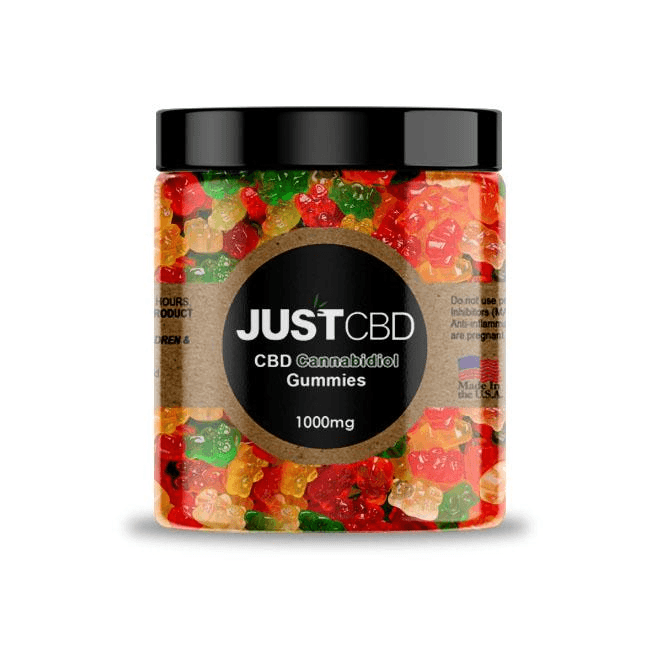 JUSTCBD GUMMY 1000MG FRUIT BEAR