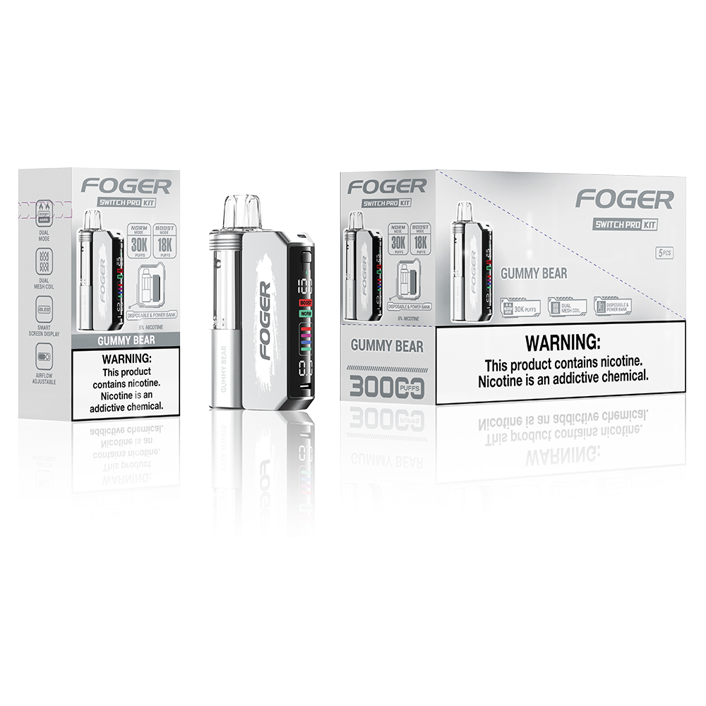 FOGER 30K KIT GUMMY BEAR 5CT