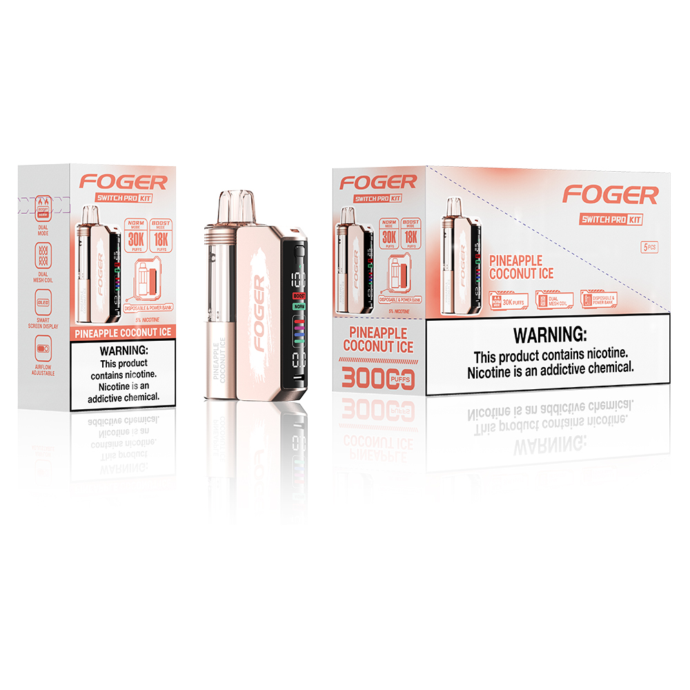 FOGER 30K KIT PINEAPPLE COCO 5CT