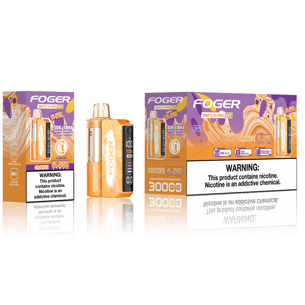 FOGER 30K KIT ORANGE SLUSH 5CT