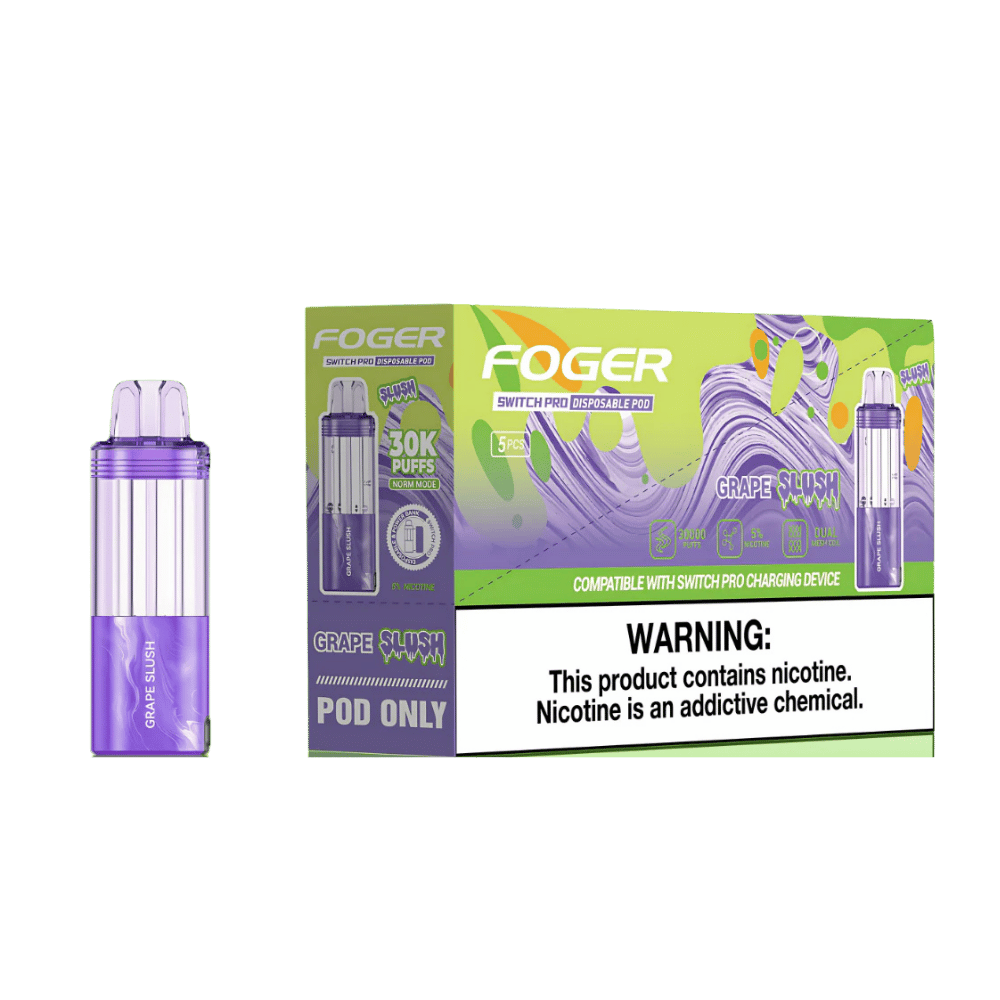 FOGER 30K POD GRAPE SLUSH 5CT