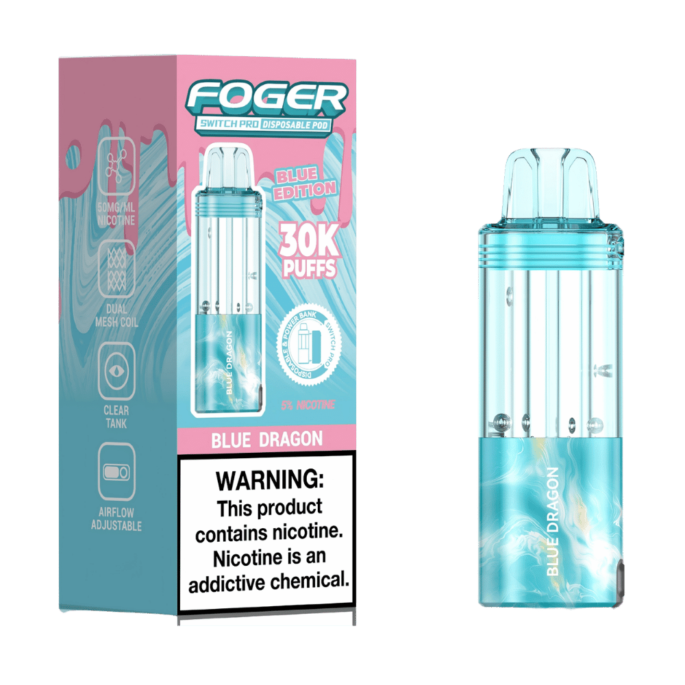 FOGER 30K POD BLUE DRAGON 5CT
