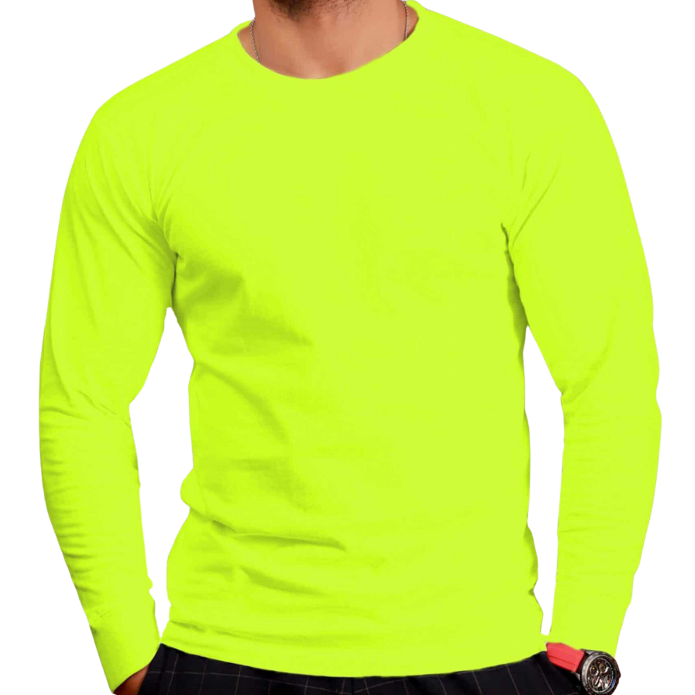 STYLE WEAR NEON YL LONG 1XL 6CT
