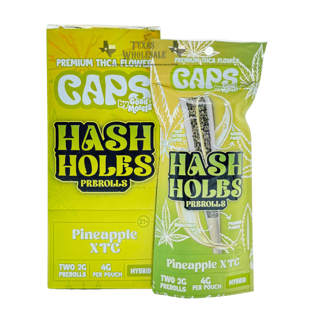 CAPS HASH ROLL PINEAPPLE 10/2PK