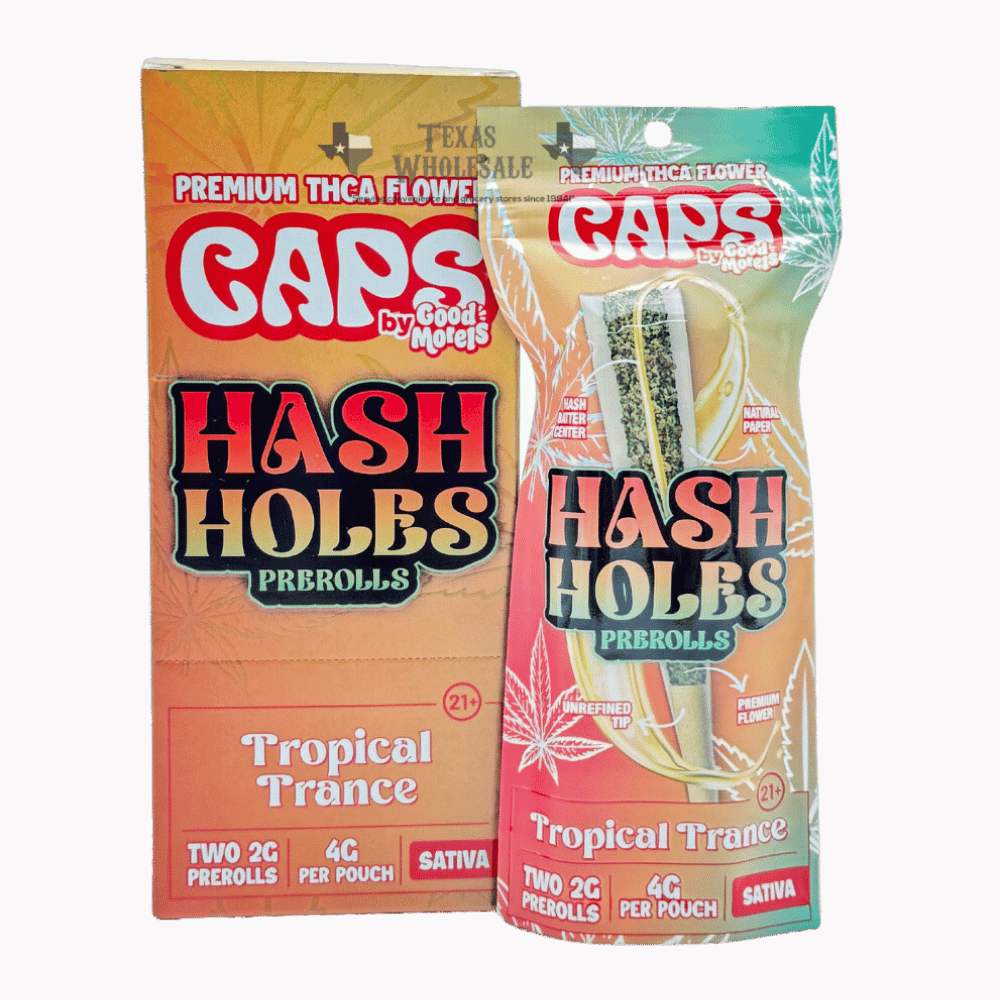 CAPS HASH ROLL TROPICAL 10/2PK