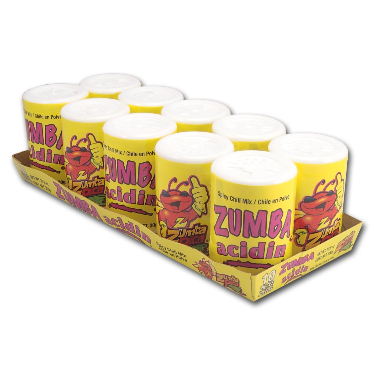 ZUMBA ACIDIN SHAKERS 10CT