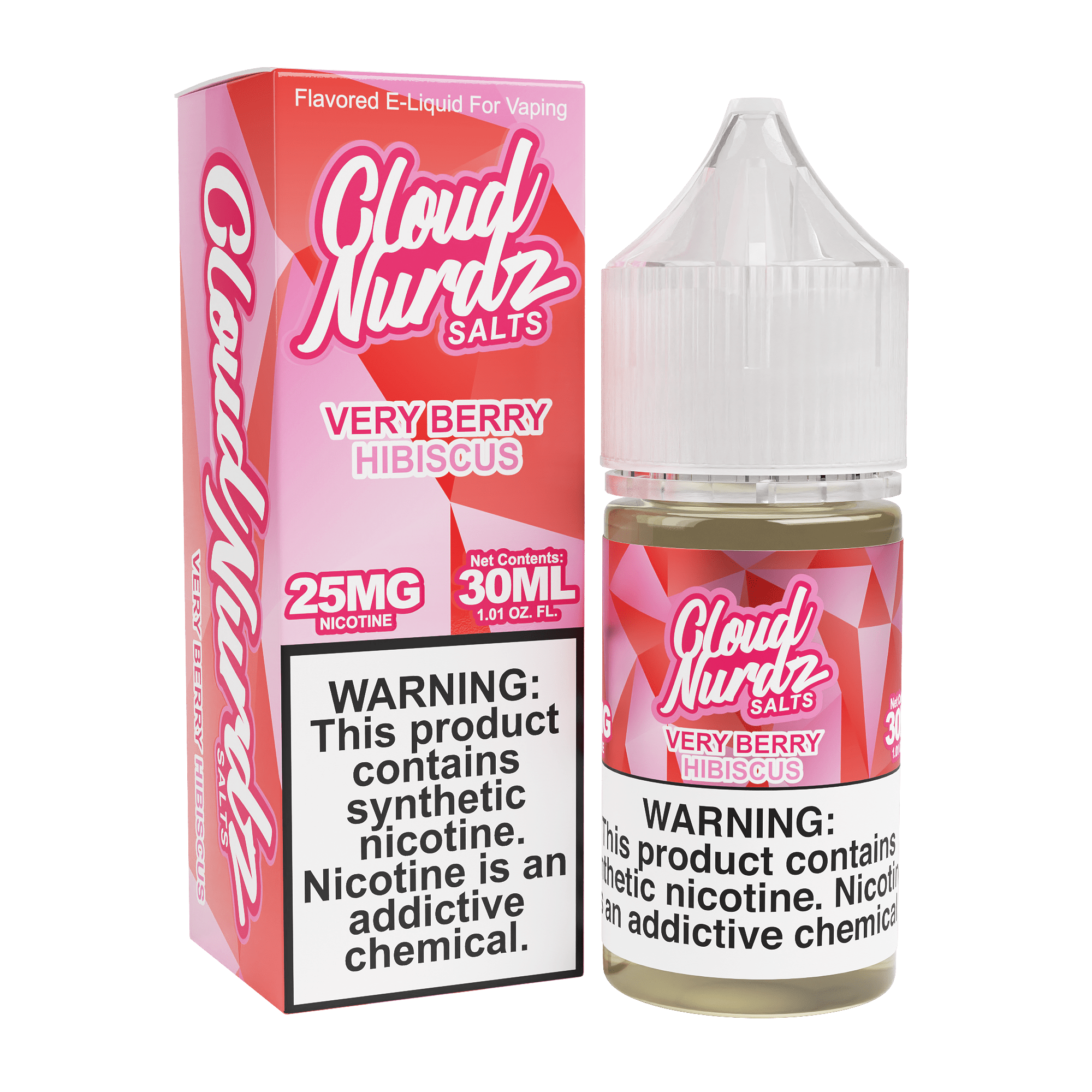CLOUD NURDZ 30ML VB HIBISCU 25MG
