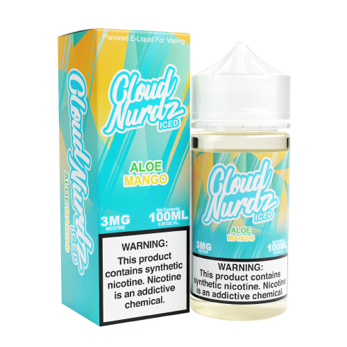 CLOUD NURDZ 100ML ICED ALOE MANGO 3MG