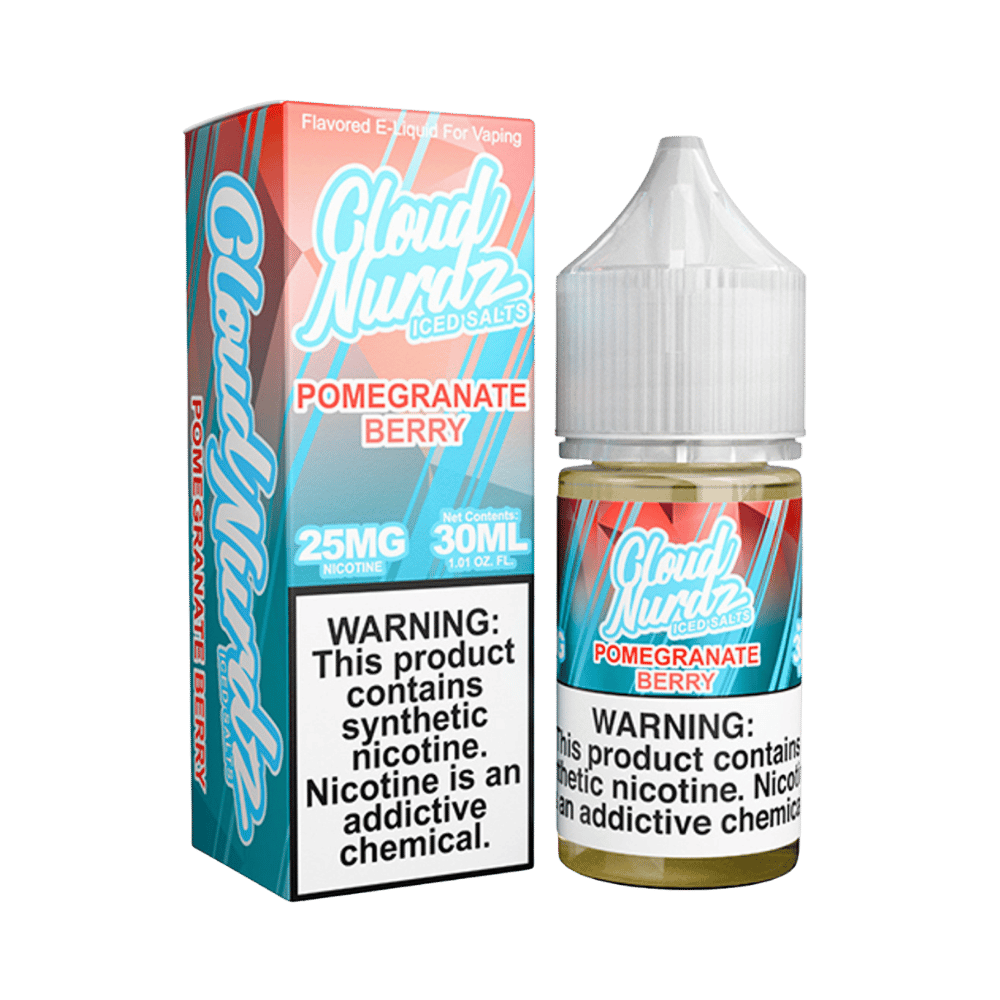 CLOUD NURDZ 30ML ICE POM BRY 25M