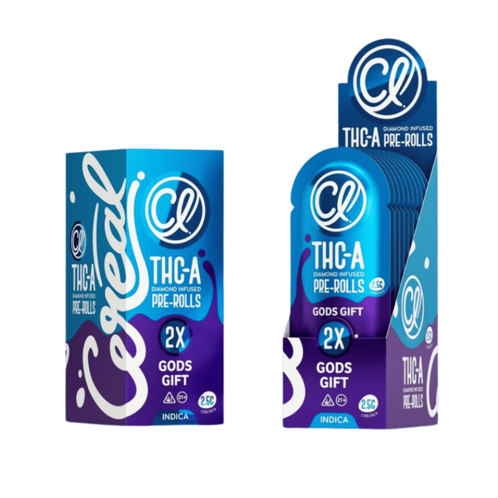 CEREAL ROLLS 2.5G GODS GIFT 10CT