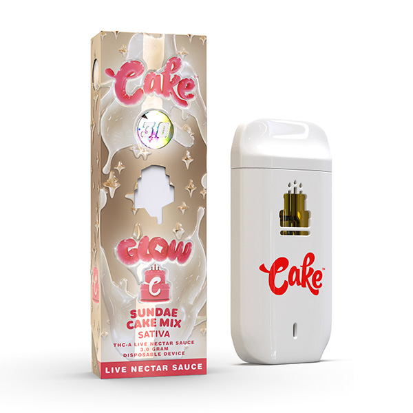 CAKE DISP GLOW 3G SUNDAE CAKE 5C