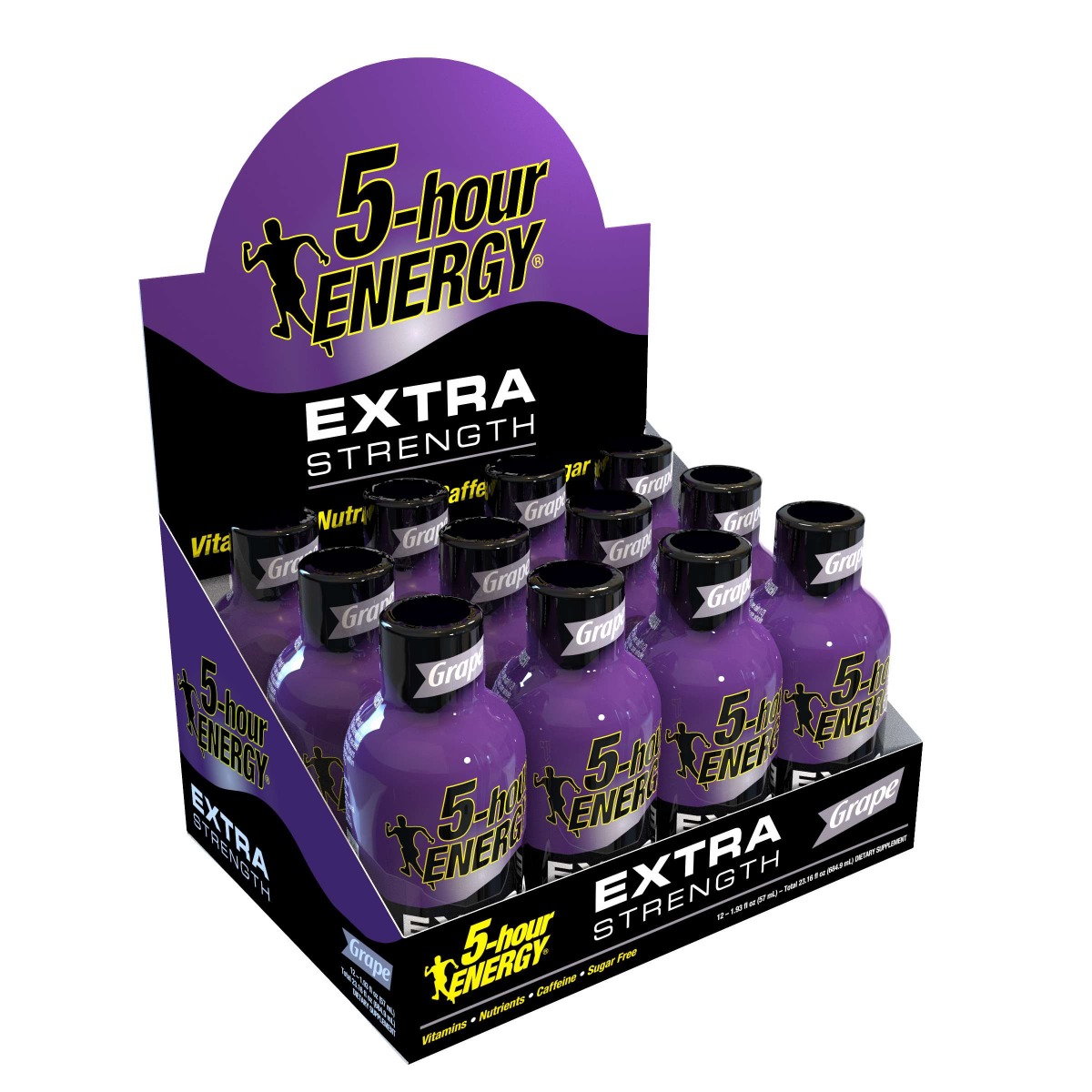 5 HOUR ENERGY E/S GRAPE 12CT