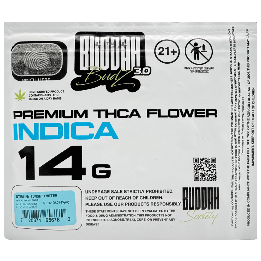 BUDDAH BUDS 14G SUNSET FRITTER