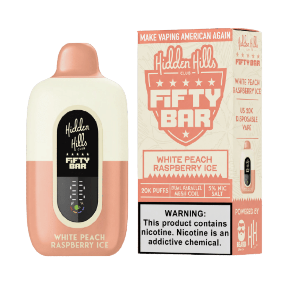 FIFTY BAR HH WHITE PEA RASP 5CT