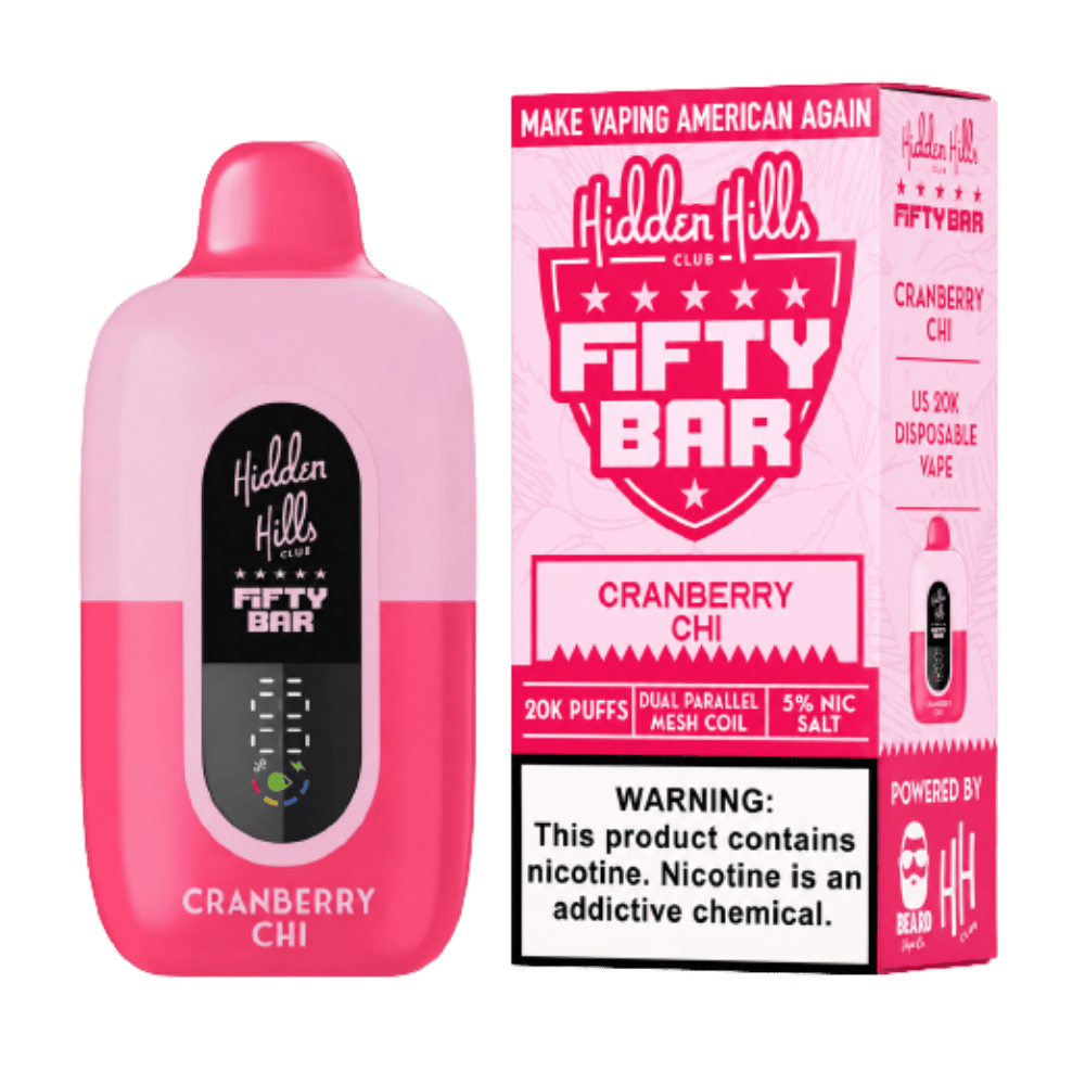 FIFTY BAR HH CRANBERRY CHI 5CT