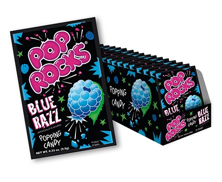 POP ROCK BLUE RAZZ 24CT