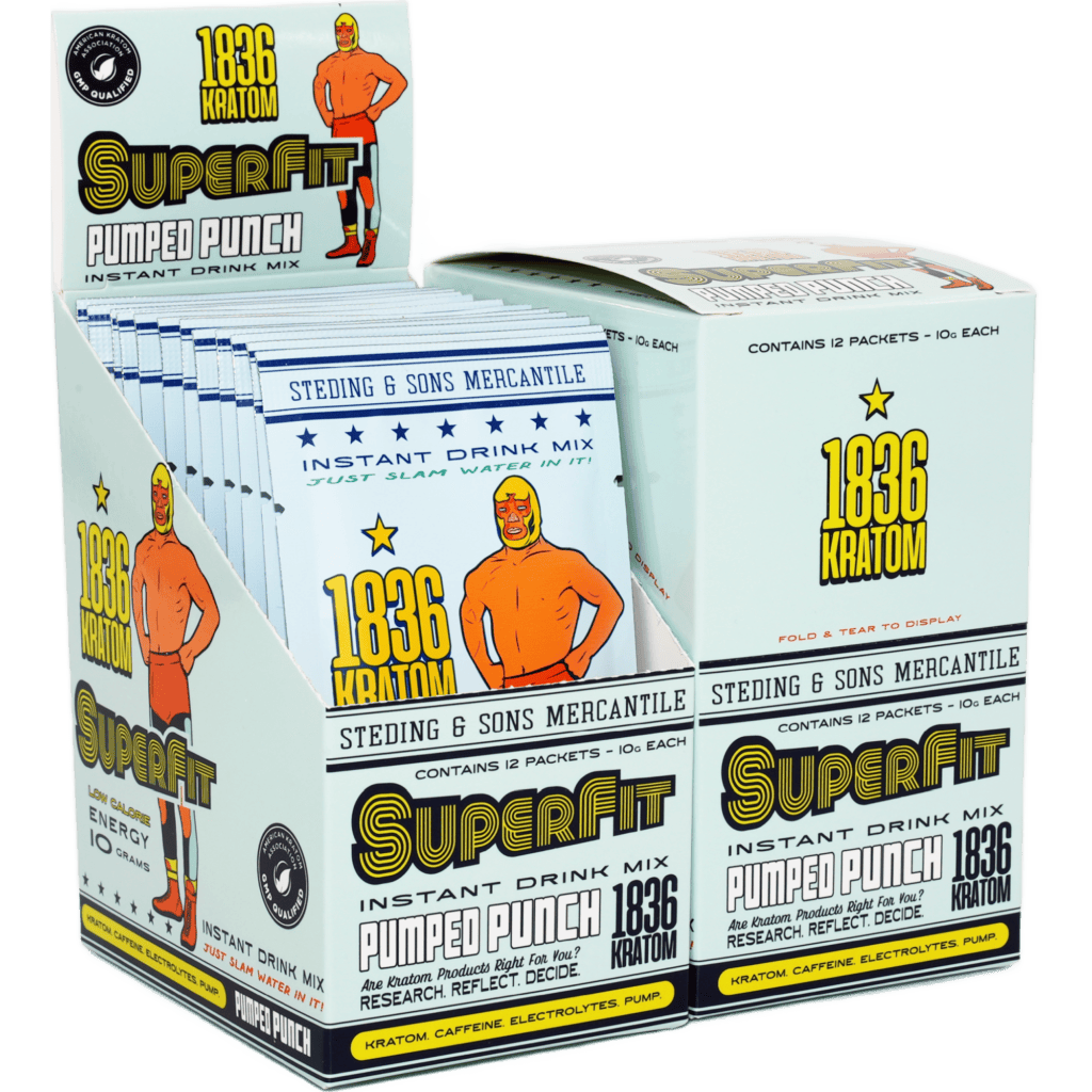 1836 KRATOM SUPERFIT MIX 12CT