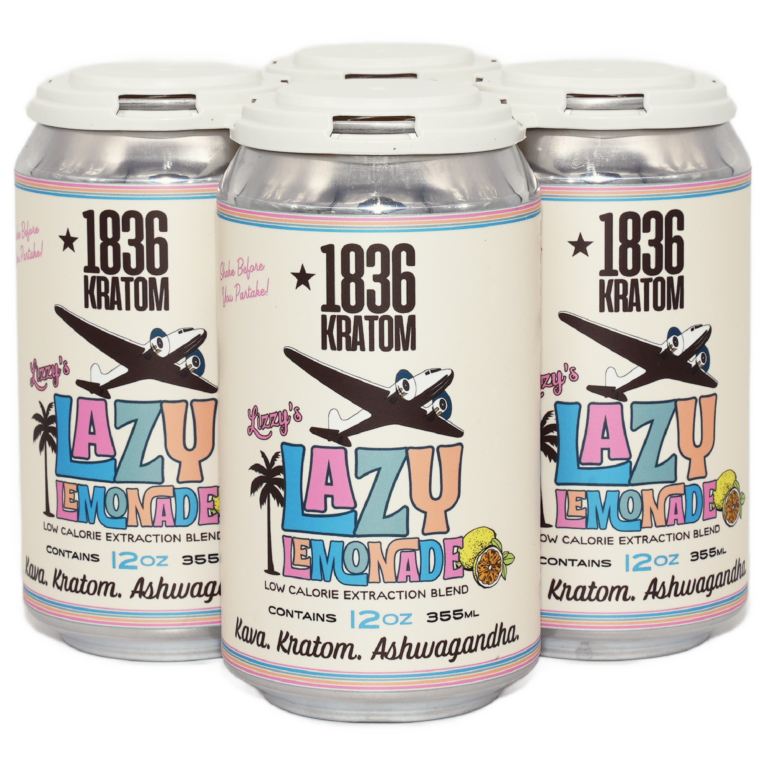 1836 KRATOM DRINK 12OZ LAZY 4PK