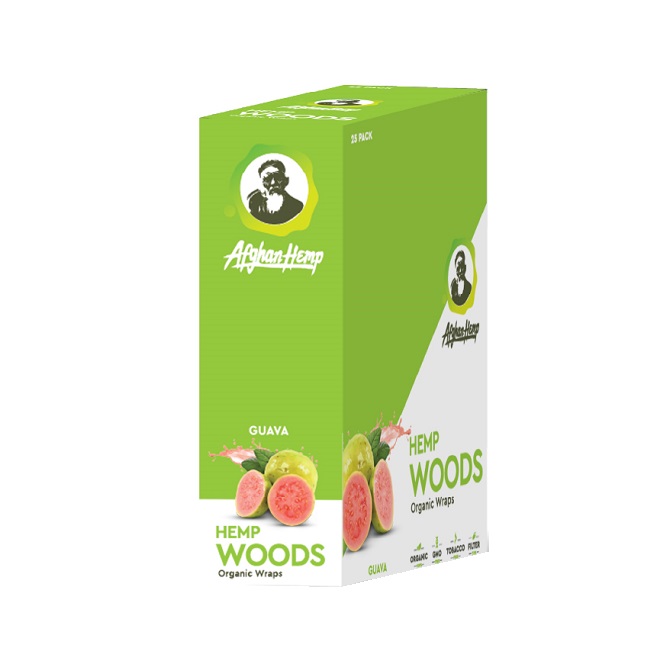 AFGHAN HEMP WOODS GUAVA 25/2PK