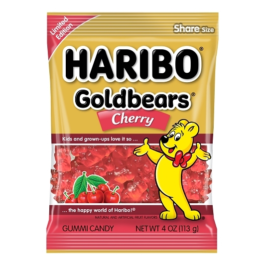 HARIBO PEG GOLD CHERRY 4OZ 12CT