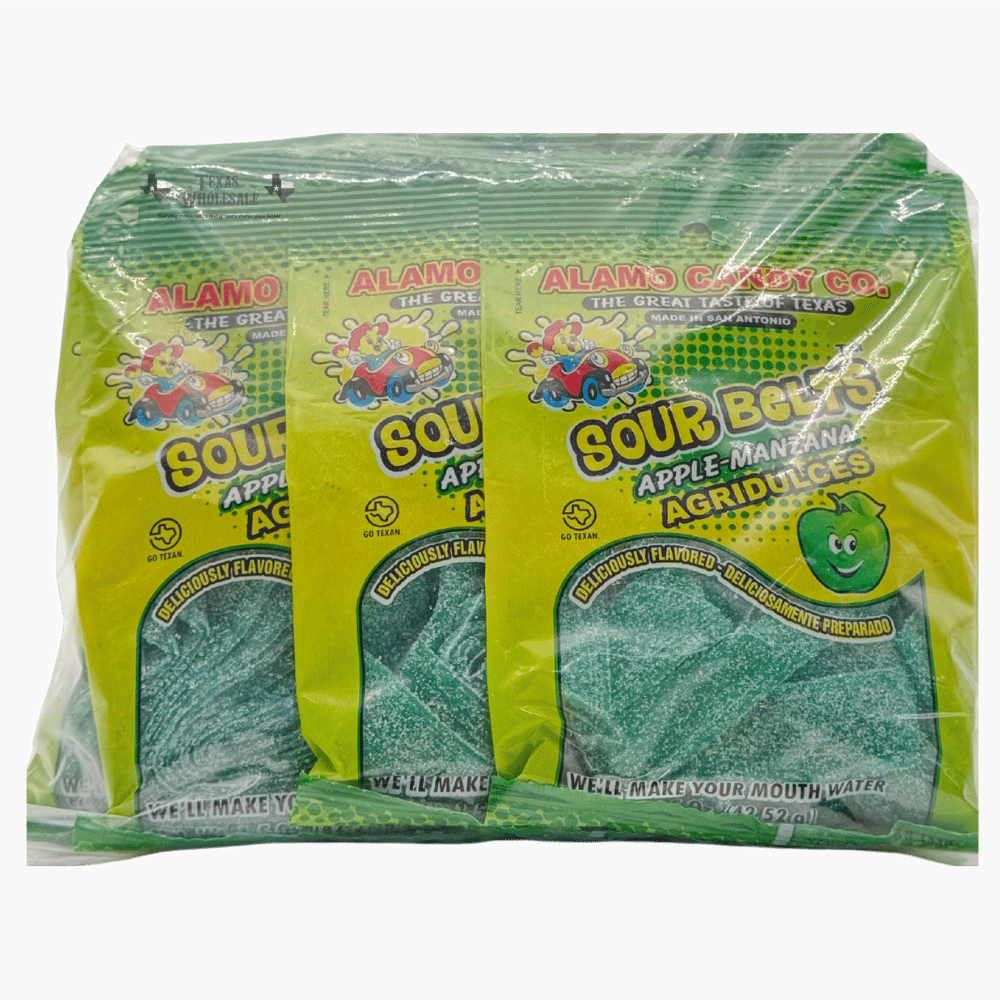 ACC SOUR BELTS APPLE PEG 12CT