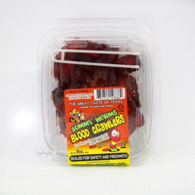 ACC GUMMY WORMS IN CHAMOY 8OZ