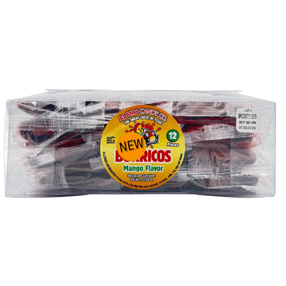 ACC BURRICOS MANGO 2.8OZ 12CT