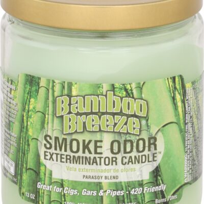 SMOKE ODOR CANDLE 13OZ BAMBOO