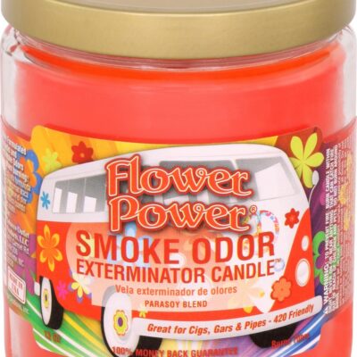 SMOKE ODOR CANDLE 13OZ FLOWER
