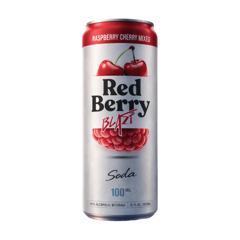 STICKY GREEN DRINK RED BERRY 4CT