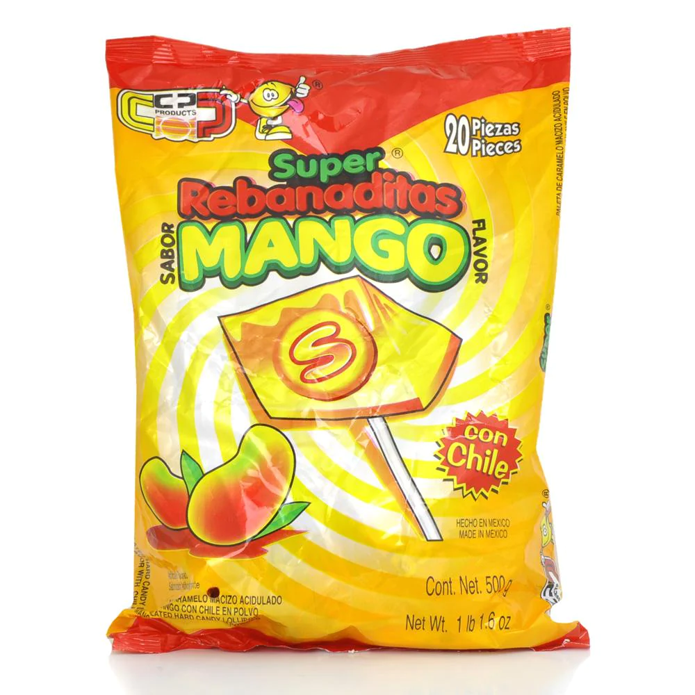 SUPER REBANADITAS MANGO BAG 20CT