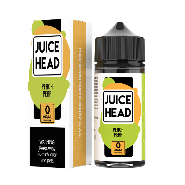 JUICE HEAD 100ML PEACH PEAR 0MG