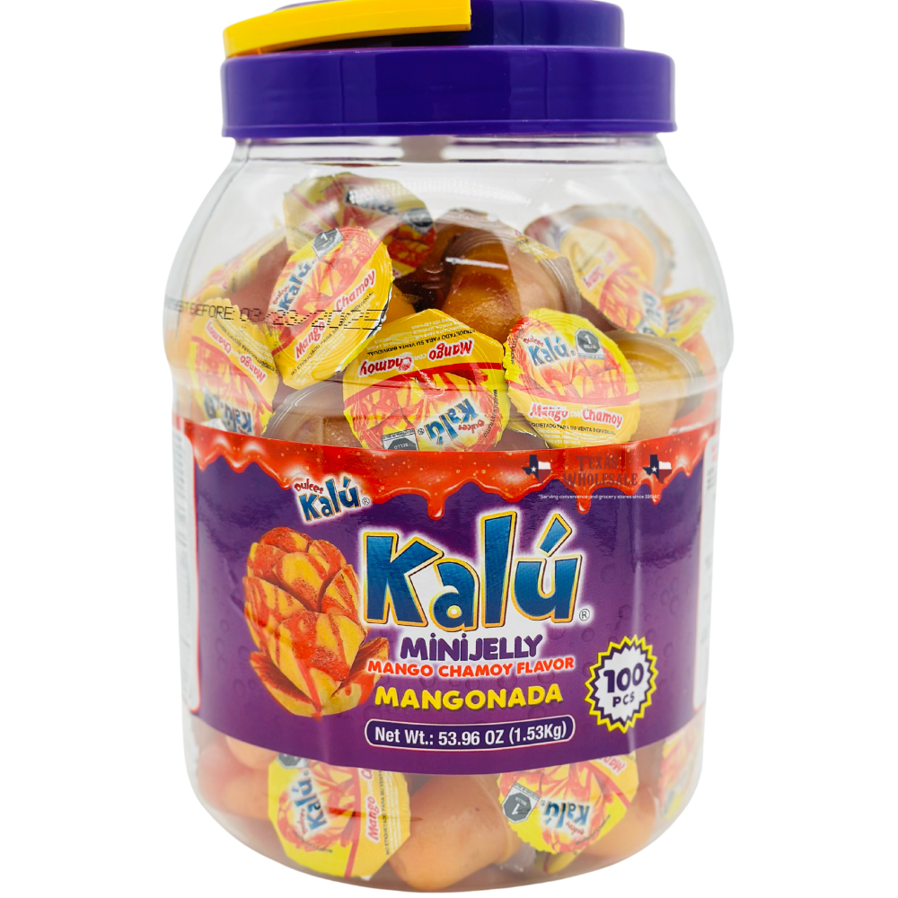 KALU JELLY JAR MANGONADA 100CT