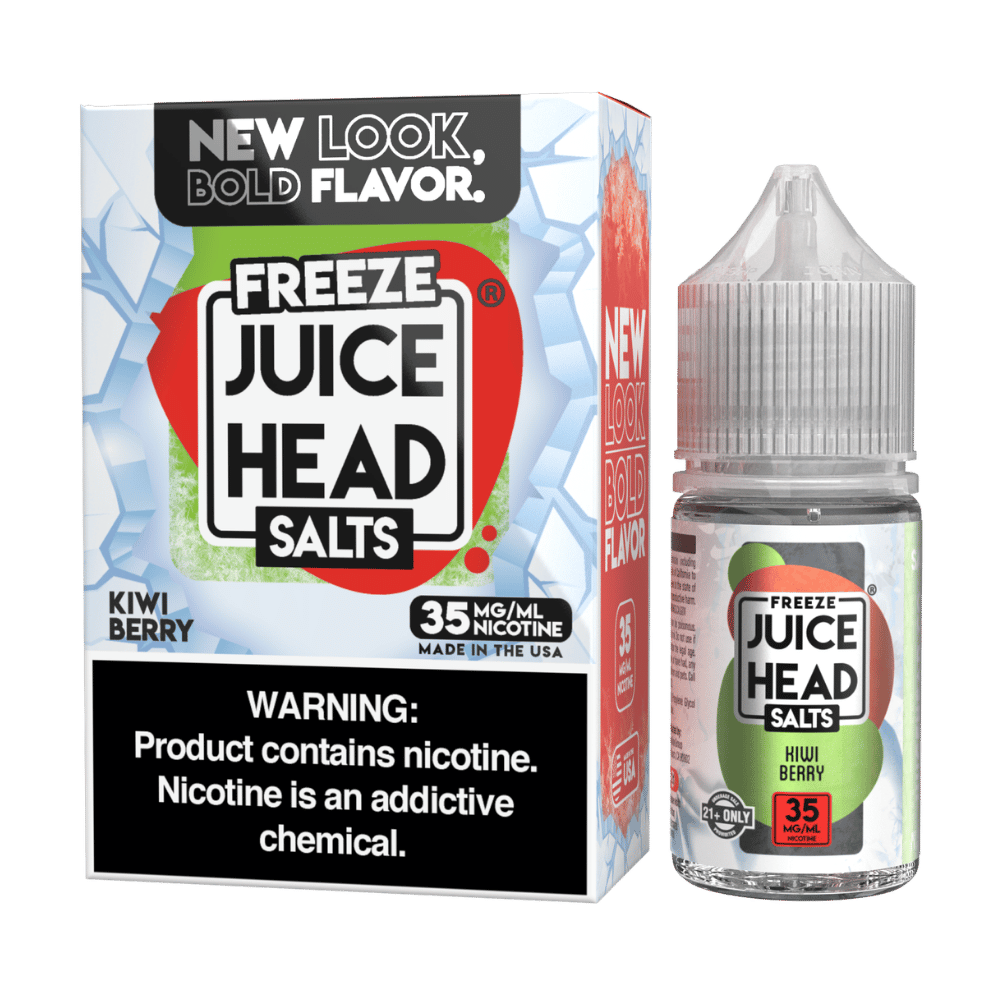 JUICE HEAD 30ML SALTS ZTN FREEZE KIWI BERRY 35MG
