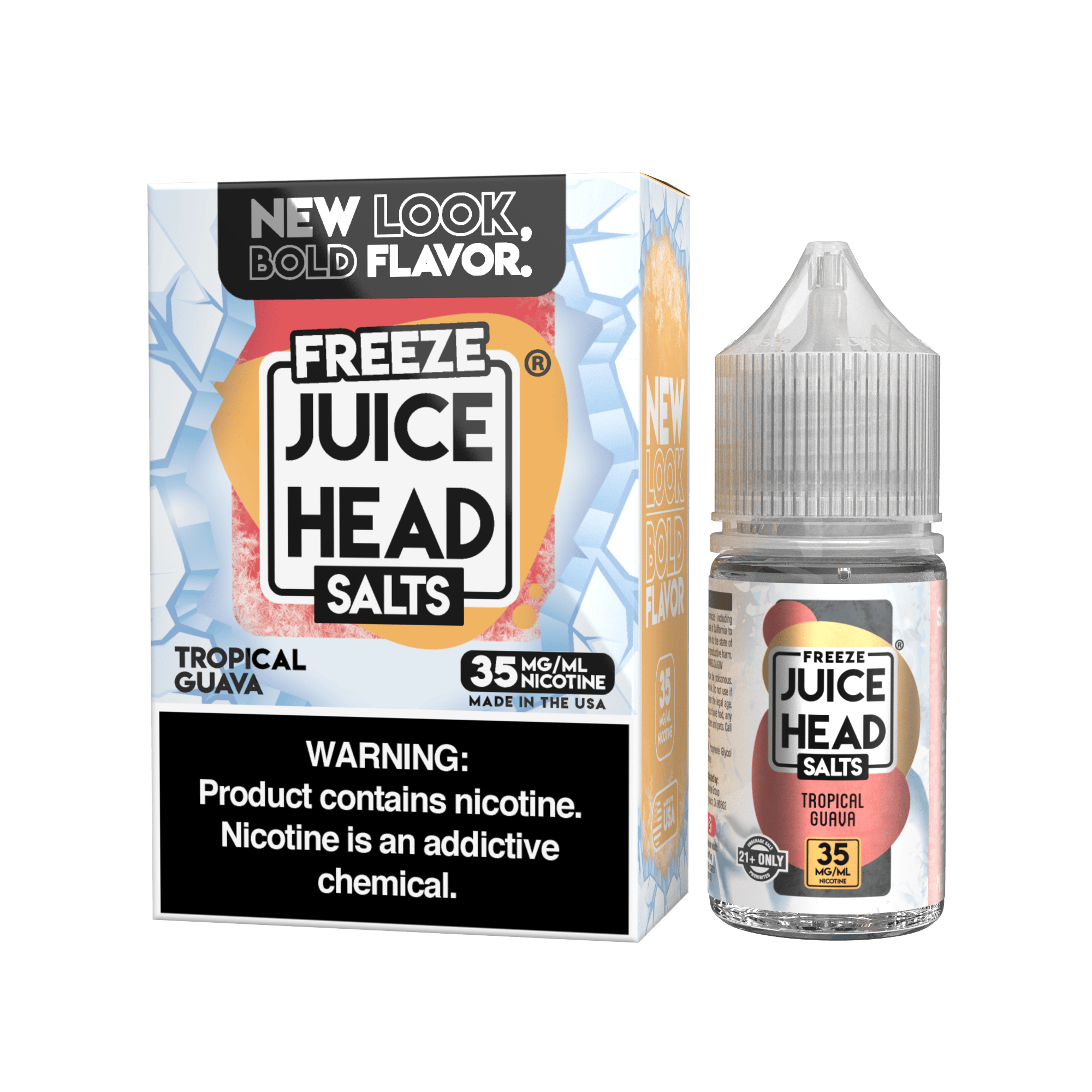 JUICE HEAD 30ML SALTS ZTN FREEZE TROPICAL GUAVA 35MG