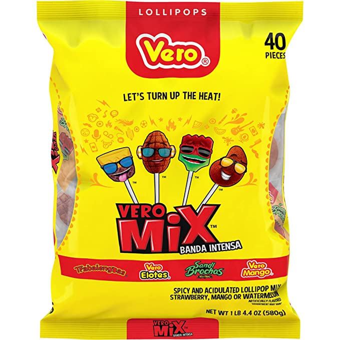 VERO MIX BANDA INTENSA POPS 40CT