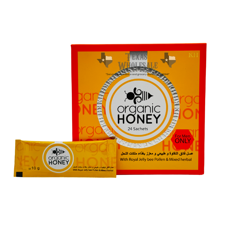 ORGANIC HONEY MEN ENH 24CT