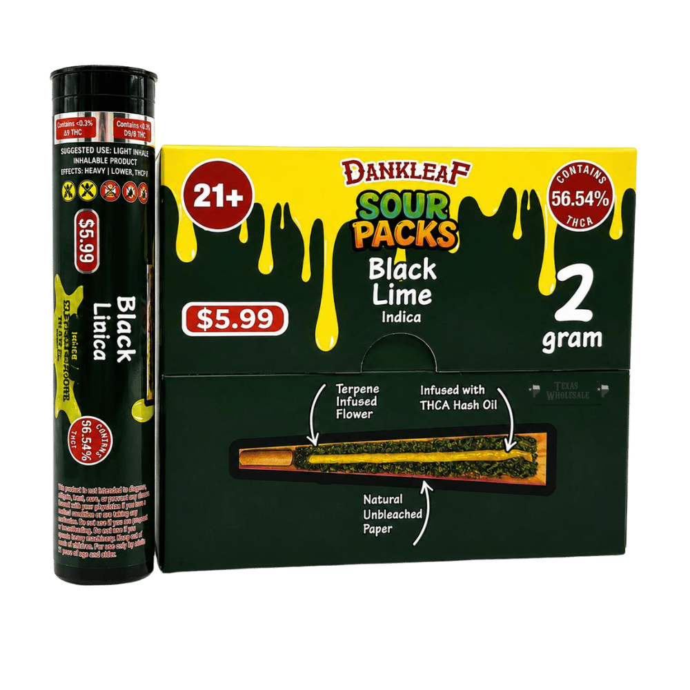 DANKLEAF HASH 2G BLACK LIME 20CT