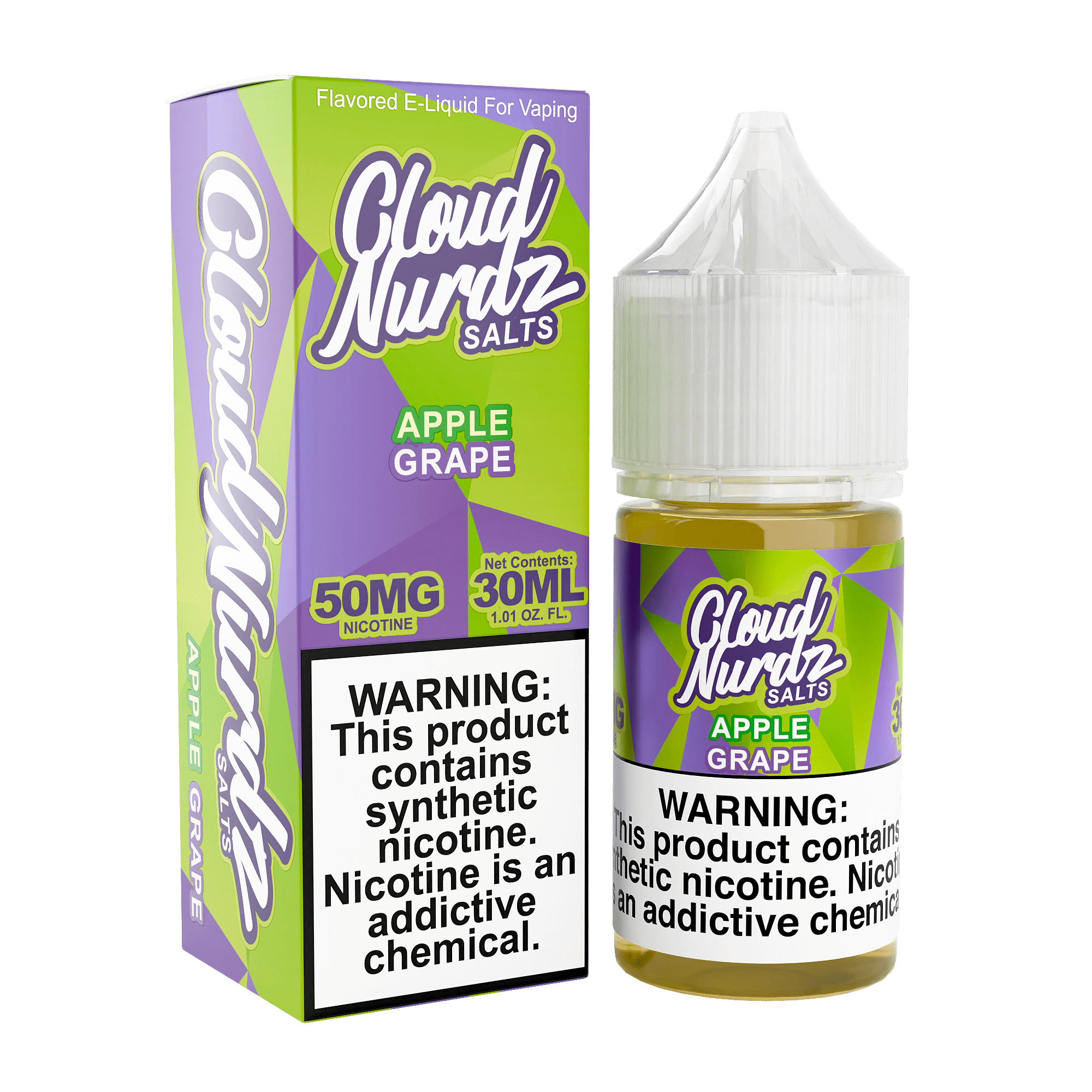 CLOUD NURDZ 30ML APPLE GRAPE 50M